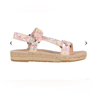 Love Shack Fancy Floral Espadrille Sandals Size 6/36